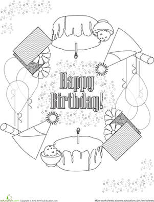 Birthday Mandala