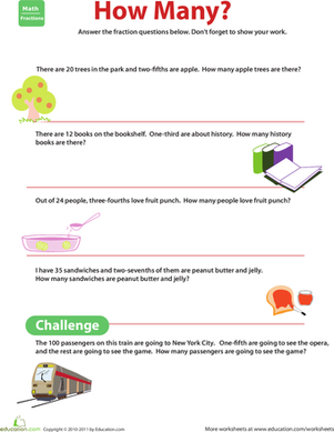 Introducing Fractions: How Many?