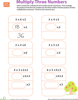 Quick Trick: Multiply Three Numbers