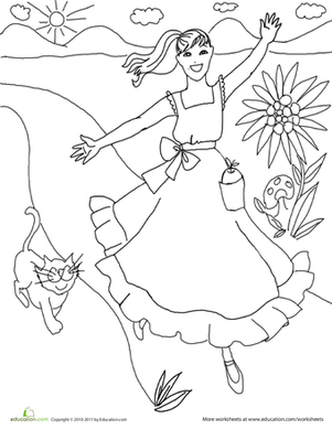 Color the Pretty Princess: 6