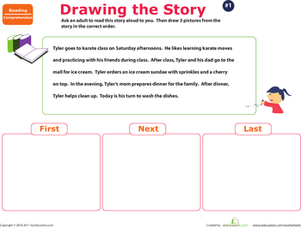 Story Sequencing: Tyler's Day