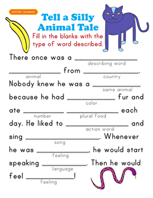 Fill-in a Funny Story #5