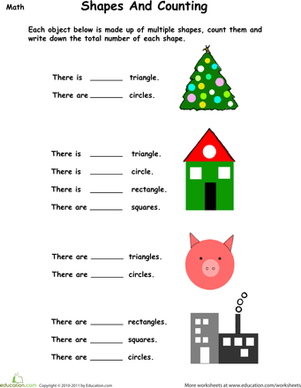 Count the Simple Shapes