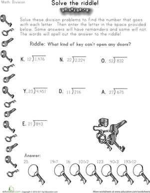 Solve the Division Riddle #5