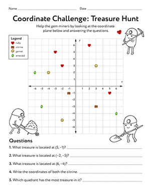 Coordinate Challenge: Treasure Hunt!