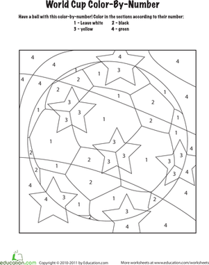 世界杯Color-by-Number