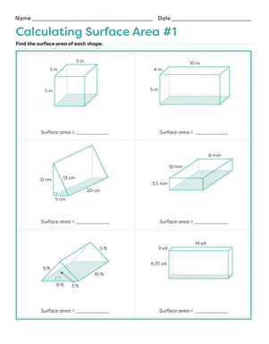 Calculating Surface Area #1