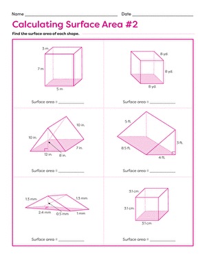 Calculating Surface Area #2