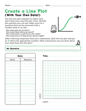 Create a Line Plot (With Your Own Data!)