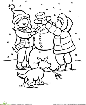 Winter: Snowy Day