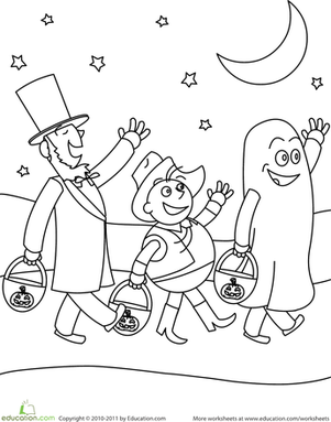 Trick-or-Treating Friends