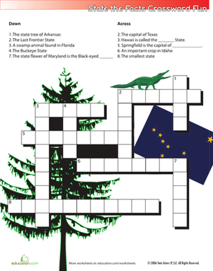 State the Facts Crossword #3