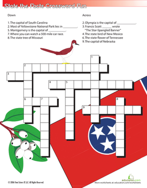 State the Facts Crossword #4