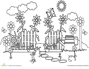 Color the Garden Path