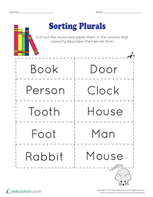 Sorting Plurals