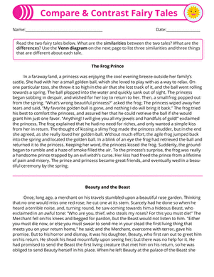 Compare and Contrast Fairy Tales