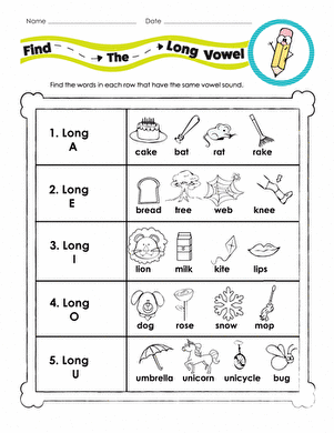 Find the Long Vowel