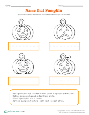 Name That Pumpkin