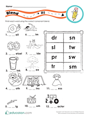 Blending Consonants