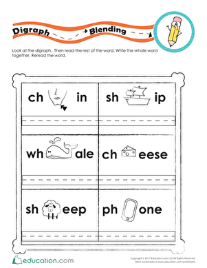 Digraph Blending