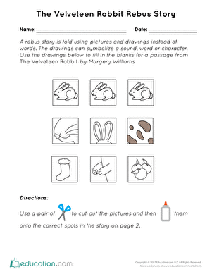 Velveteen Rabbit Rebus Story