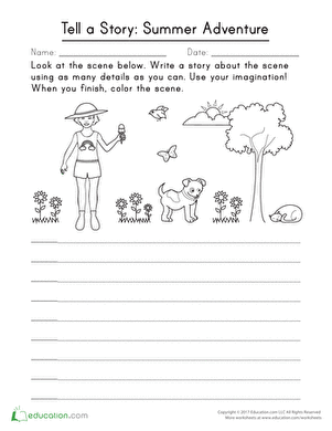 Tell a Story: Summer Adventure