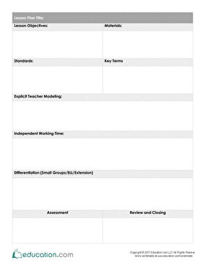 Teachers' Project Planning Page