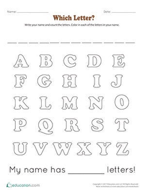 Which Letter?