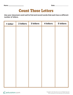 Count Those Letters