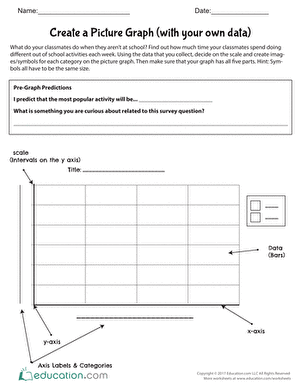 Create a Picture Graph (with your own data)