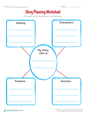 Story Planning Worksheet