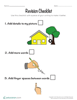 Writing Revision Checklist