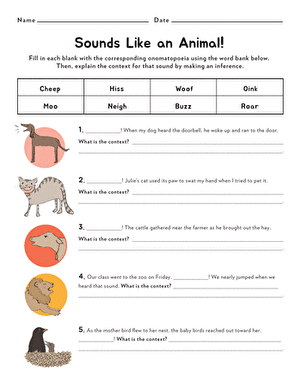 Sounds Like an Animal!