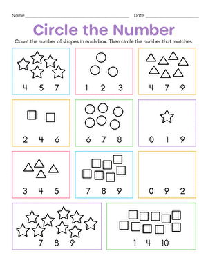 Circle the Number