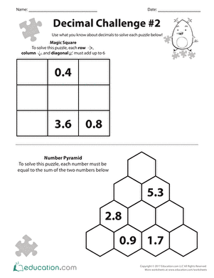 Decimal Challenge #2