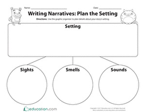 Writing Narratives: Plan the Setting
