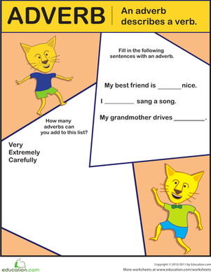 Adverb Exercise