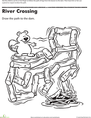 Maze Mania: Crossing the River