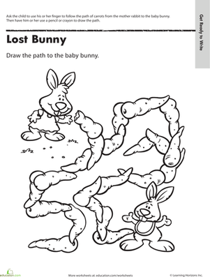 Maze Mania: Lost Baby Bunny