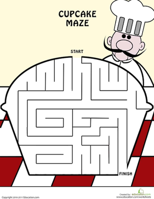 Cupcake Maze