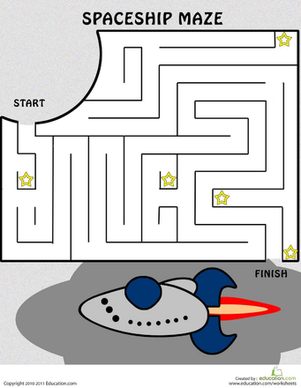 Spaceship Maze