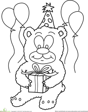 Birthday Teddy Bear