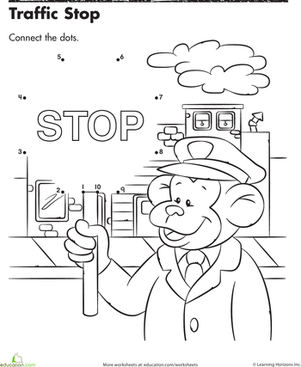 Traffic Stop Connect the Dots