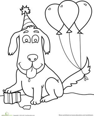Birthday Dog