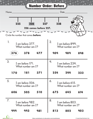 Number Order