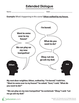 Adding Extended Dialogue