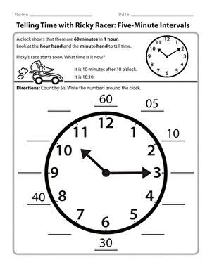 Telling Time with Ricky Racer