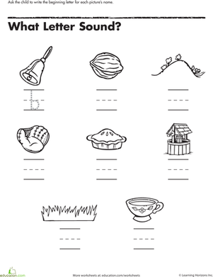 Beginning Letters