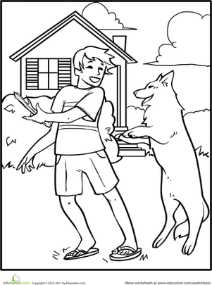 Color the Game of Catch