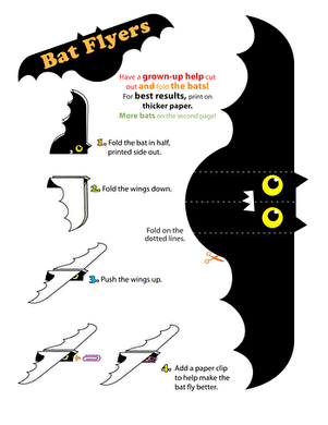 Make Bat Flyers
